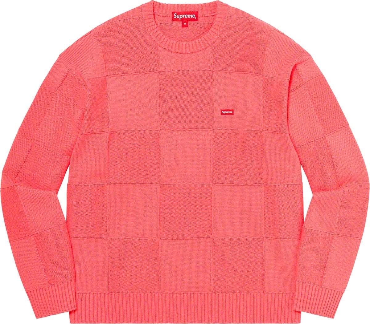 Tonal Checkerboard Small Box Sweater view 10